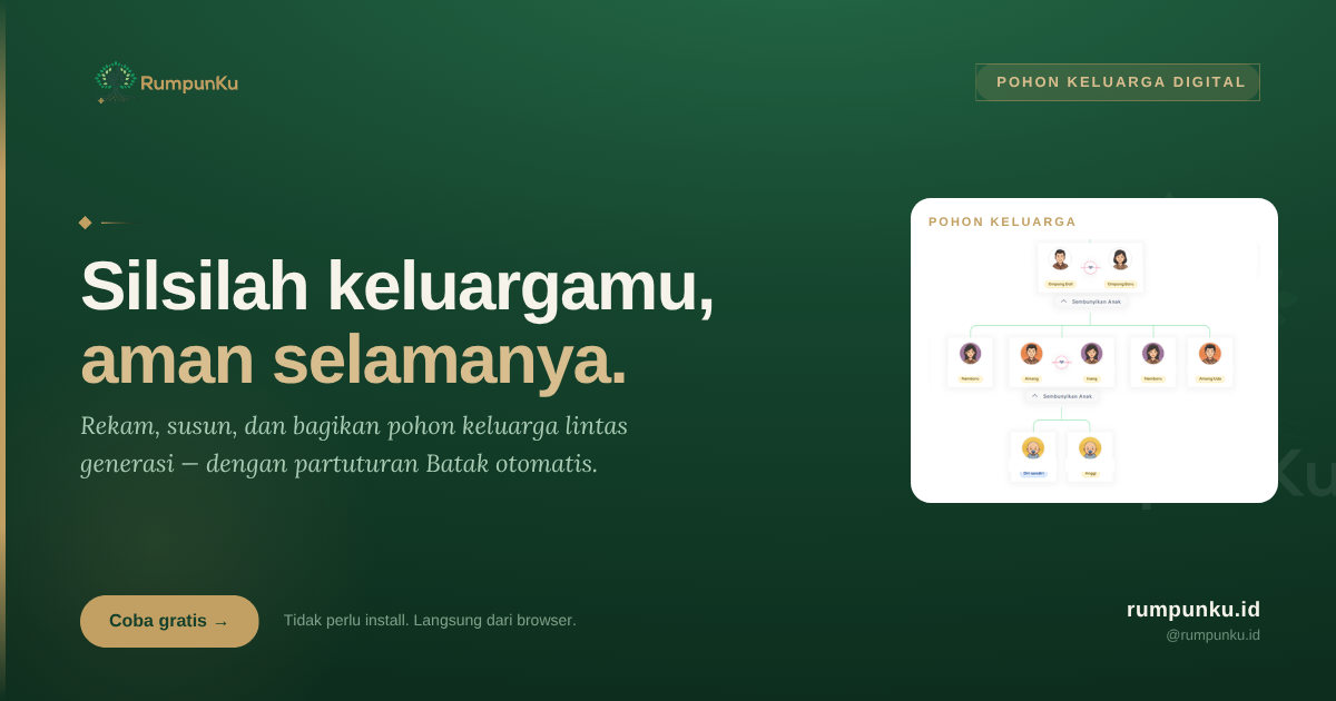 Mengapa Ingatan Saja Tidak Cukup? Pentingnya Digitalisasi Data Keluarga